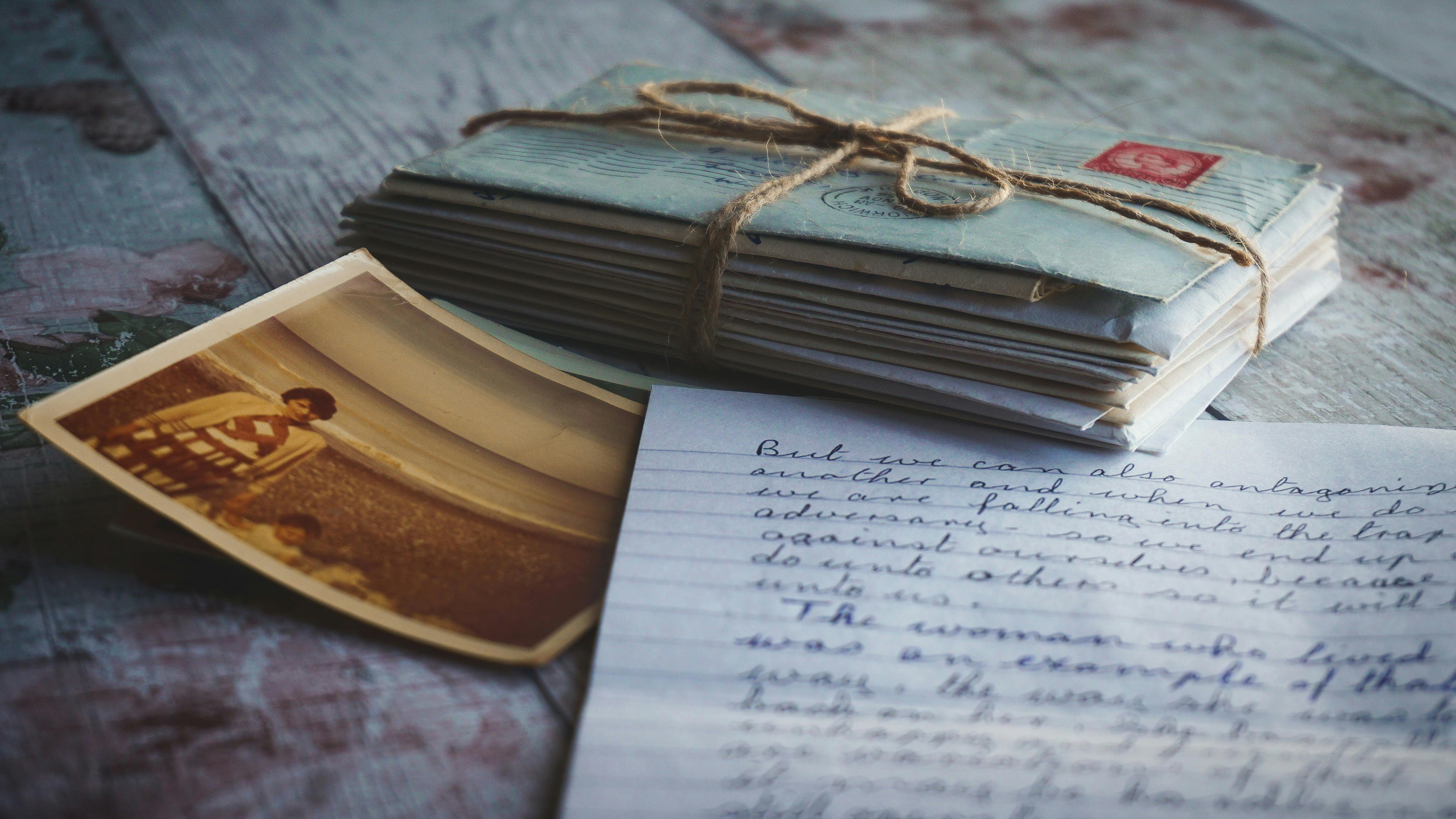 Letters on a table | Source: Pexels