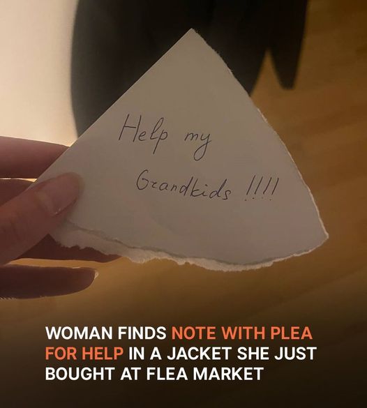 Woman Buys Old Jacket at Thrift Shop and Finds Note in Pocket Pleading, ‘Help My Grandkids’ — Story of the Day