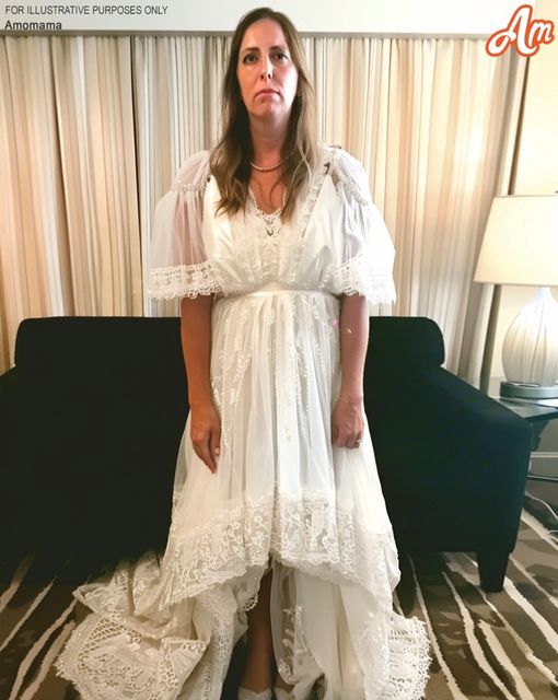 My Cousin Deliberately Made My Wedding Dress Two Sizes Too Small – She Was Stunned by How I Adapted It