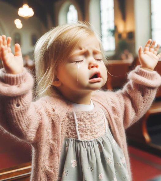 Baby Ava worships Jesus in Church: A heartwarming sensation that will make your day