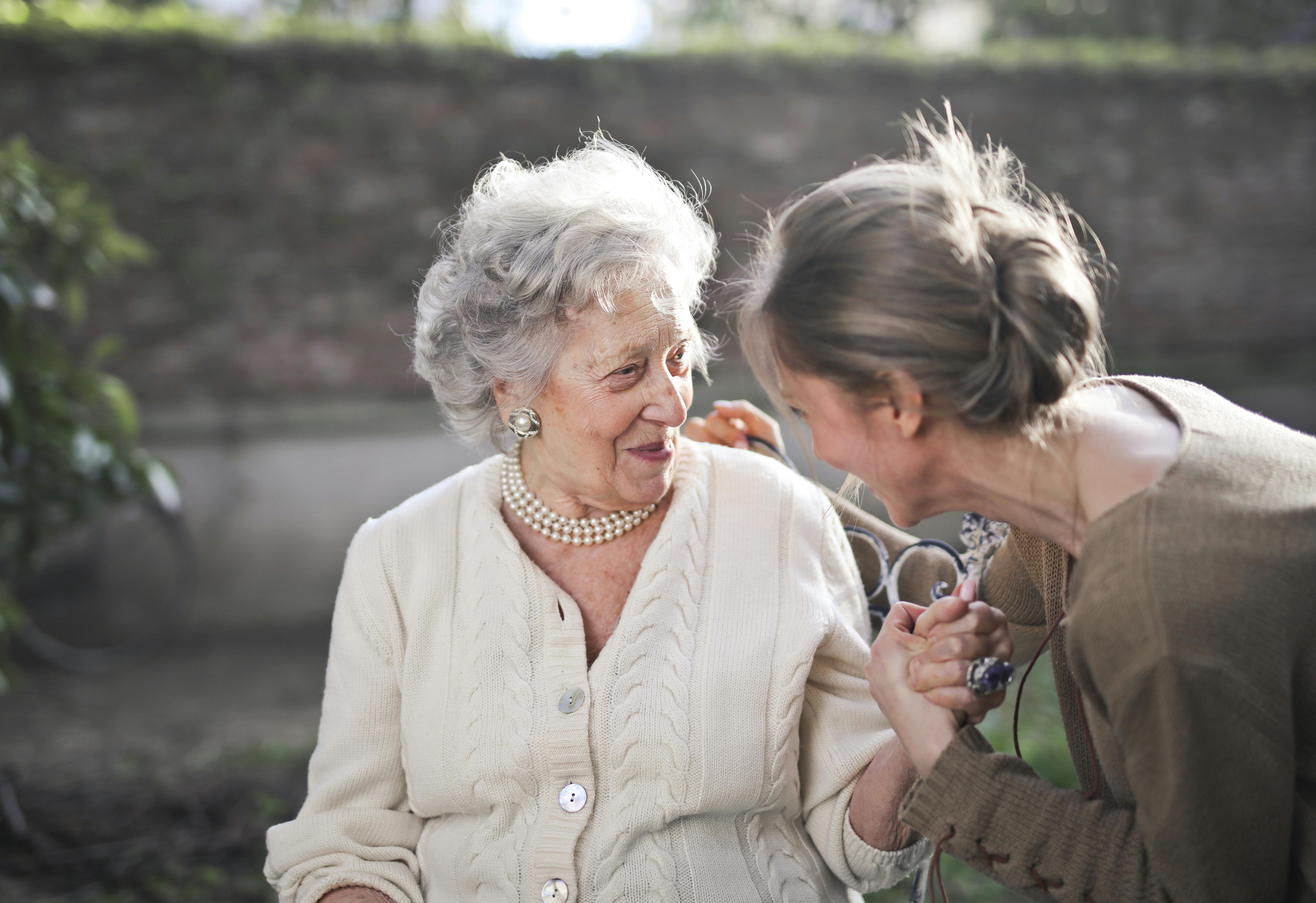 Woman and her grandmother | Source: Pexels