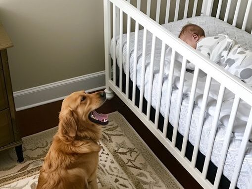 Our dog kept barking non-stop at our newborn’s crib — I was shocked when I found what was hidden beneath the mattress