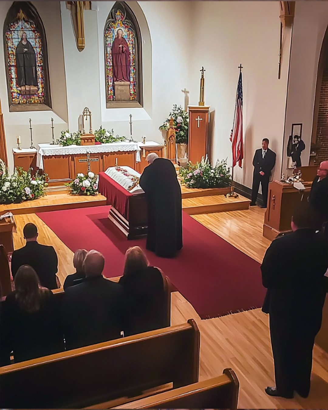 Priest Conducting Funeral Service for Wealthy Woman Leaned over Her Coffin, He Was Stunned to the Core by What He Saw