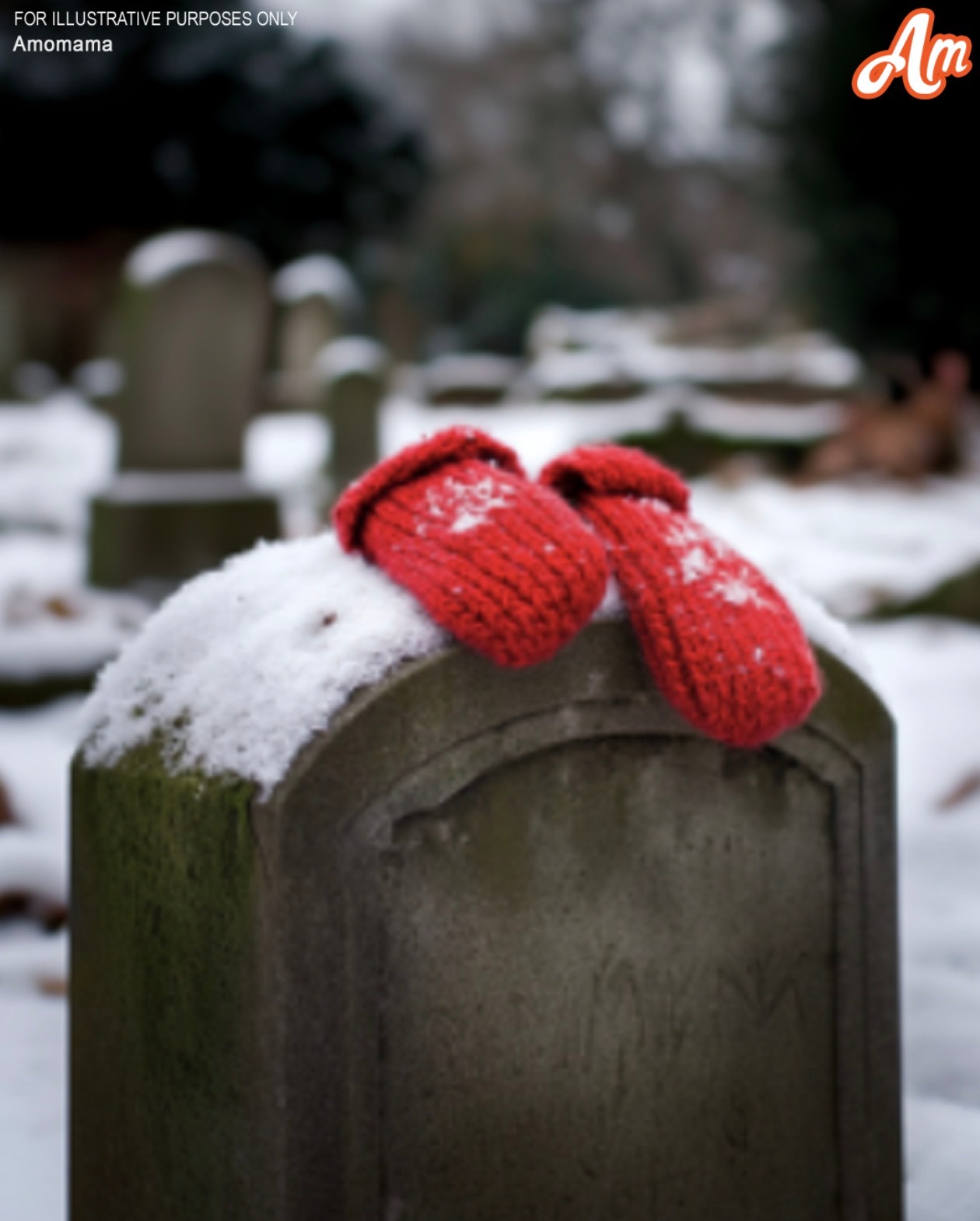 Each week, I discovered children’s gloves on my father’s grave – until one day, I encountered a teenager there