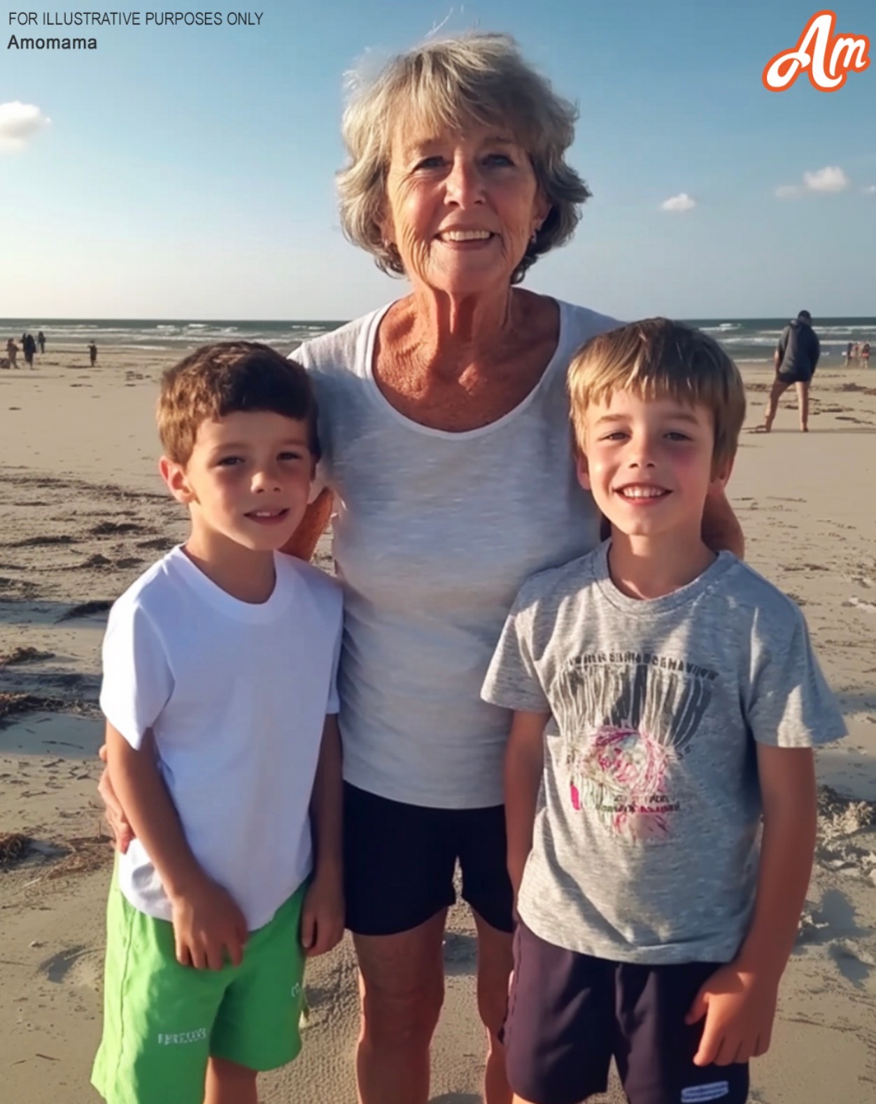 It’s been two years since my daughter and son-in-law passed away—until one day, my grandchildren excitedly cried out, “Grandma, look! There’s our mom and dad!”